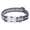 obojek flamingo grey plamenak red dingo pes