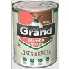 grand konzerva deluxe losos kruta adult 400
