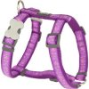 Postroj pro psa střední Red Dingo 20mm/45-66cm Butterfly Purple