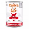 Calibra Dog Life konzerva Monoprotein Adult Beef with carrots 400g