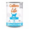Calibra Dog Life konzerva Monoprotein Adult Chicken with rice 400g