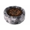 Pelíšek Ella soft fleece 60cm šedá