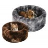 Pelíšek Ella soft fleece 60cm šedá