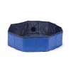 Bazén skládací nylon pro psa 80x20cm modro/černý