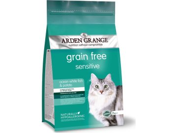 Arden Grange Adult Cat Sensitive Ocean White Fish & Potato 4kg