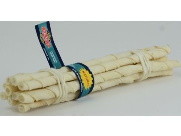 Tyčka z hovězí kůže Natural 10 ks – 25 cm