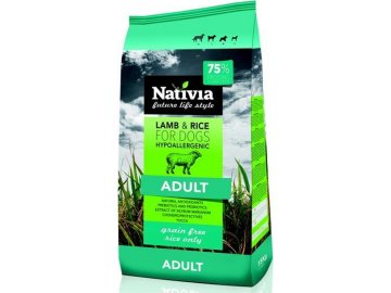 Nativia Dog Adult Lamb&Rice 15kg