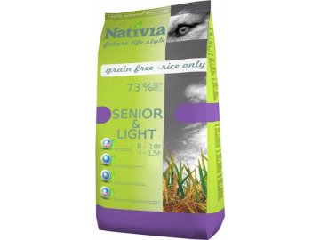 Nativia Dog Senior&Light 15kg