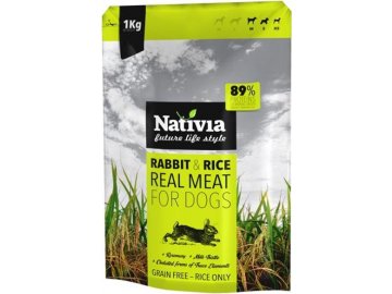 Nativia Real Meat Rabbit&Rice 1kg