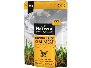 Nativia Real Meat Chicken&Rice 1kg