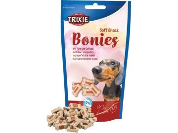 Soft Snack BONIES Light - měkké kostičky hovězí/krůta 75g
