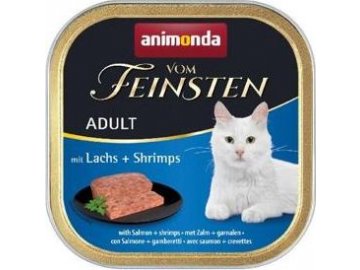 ANIMONDA paštika ADULT - losos,garnát pro kočky 100g
