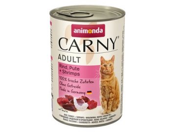 ANIMONDA konzerva CARNY Adult - krůta, ráčci 400g