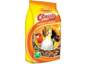 Avicentra Classic menu malý papoušek   500g