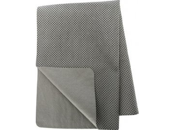 Ručník s vysokou absorbcí v plastovém obalu 66 x 43 cm šedý