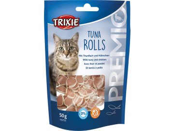 Trixie Premio Tuna Rolls s tuňákem/kuřecím kočka 50g