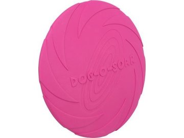 Hračka pes Létající talíř MINI Mix barev 15cm TR 1ks