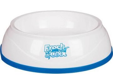 Cool Fresh chladící miska plastová, bílo/modrá 1 l/20 cm