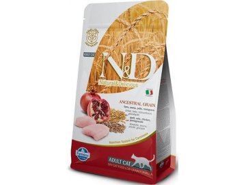 N&D LG CAT Adult Chicken & Pomegranate 5kg