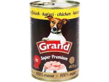 GRAND konz.  Superpremium pes drůbeží 405g