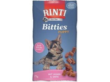 Rinti Dog pochoutka Extra Bits Puppy kuře+kachna 75g