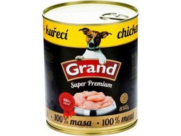 GRAND konz.  Superpremium pes drůbeží 850g