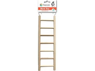 Hračka pro exoty žebřík dřevo 28cm ,7stupňů