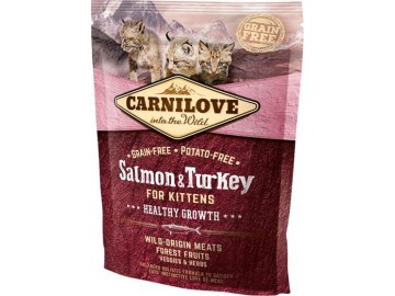 Carnilove Cat Kitten Salmon & Turkey Grain Free 0,4 kg