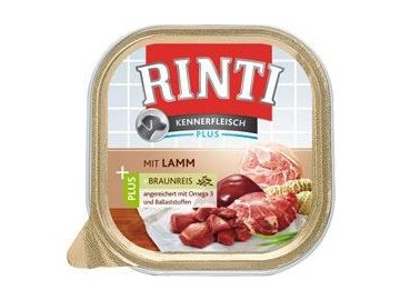 Rinti Dog vanička jehně+hnědá rýže 300g