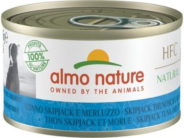 Almo Dog Nature pes konz. tuňák pruhovaný 95g