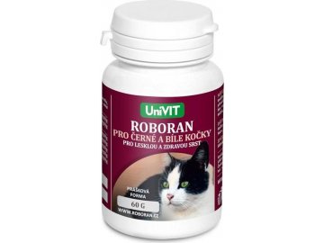 Roboran H pro kočky Černé a Bílé plv 60g