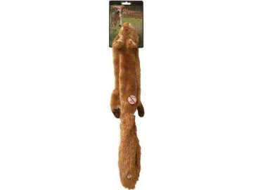 Hračka pes Veverka pískací 61cm Skinneeez