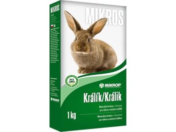 Mikros Králík plv 1kg  krabička