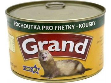 Grand fretka konz. - kousky ve vlastní šťávě 405 g