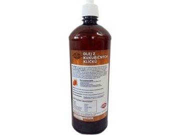 Olej z kukuřičných klíčků pro psy, kočky a koně 1000ml