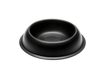 Miska kovová protiskluz MIRA KC 76 Black 0,9l FP