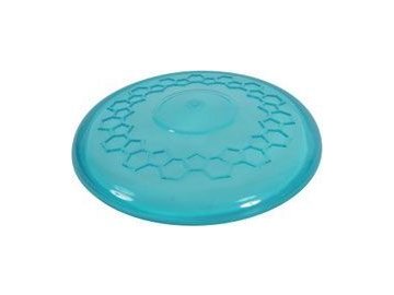 Hračka pes FRISBEE TPR POP 23 cm tyrkysová Zolux - new