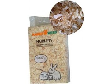 Hobliny  podestýlka lis. hrubá TOP RabWeed 30l/0,6 kg