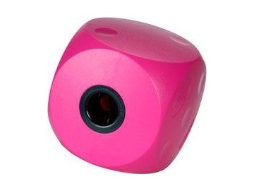 Hračka pes BUSTER Mini cube cherry 10cm, S