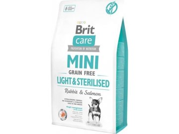 Brit Care Dog Mini Grain Free Light & Sterilised 2kg