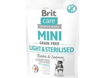 Brit Care Dog Mini Grain Free Light & Sterilised 400g