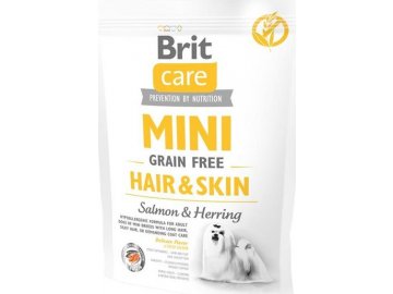 Brit Care Dog Mini Grain Free Hair & Skin 400g