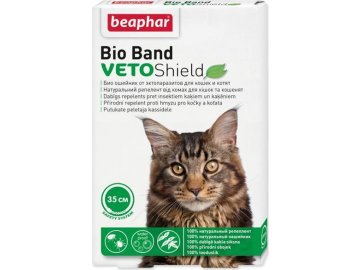Beaphar Obojek antipar. kočka Bio Band VetoSh.35cm 1ks