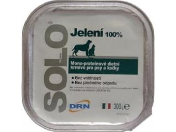 SOLO Cervo 100% (jelen) vanička 300g