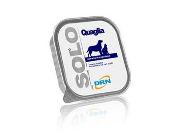 SOLO Quaglia 100% (křepelka) vanička 300g
