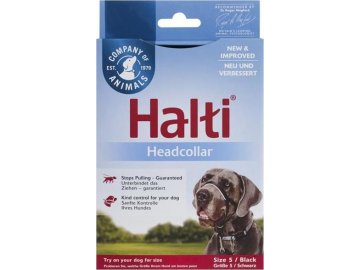 Ohlávka nylon Halti vel. 5 - molosoidní, bernardýn