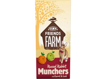 Supreme Tiny FARM Snack Russel Munchers - králík 120 g