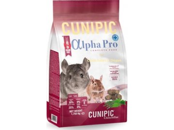 Cunipic Alpha Pro Chinchilla - činčila 1,75 kg
