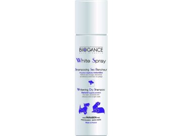 Biogance White spray -suchý šampon na bílou srst 300 ml