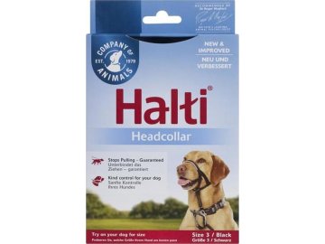 Ohlávka nylon Halti vel. 3 - dalmatin, retrívr